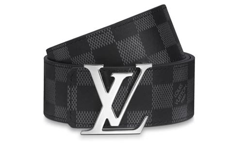 louis vuitton riem zwart nep